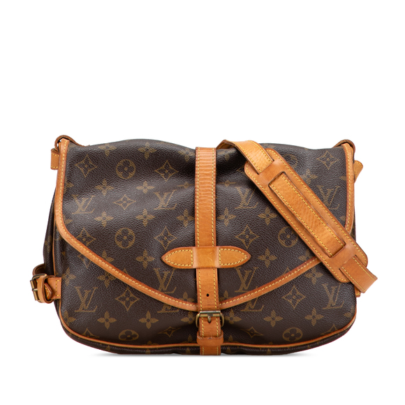 Pre-Loved Louis Vuitton Monogram Saumur 25 - Picture 1 of 10